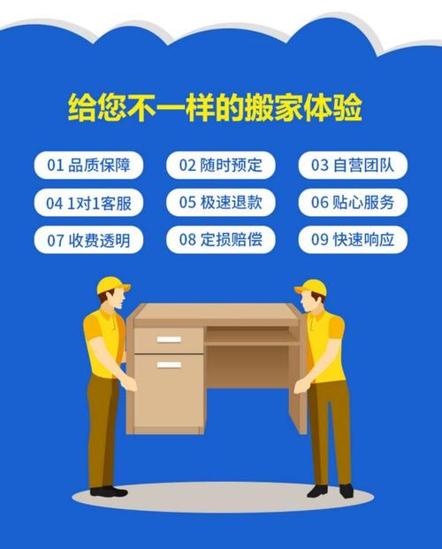 喜临门搬家一站式服务 24h快速上门 专业搬家服务 行业正规