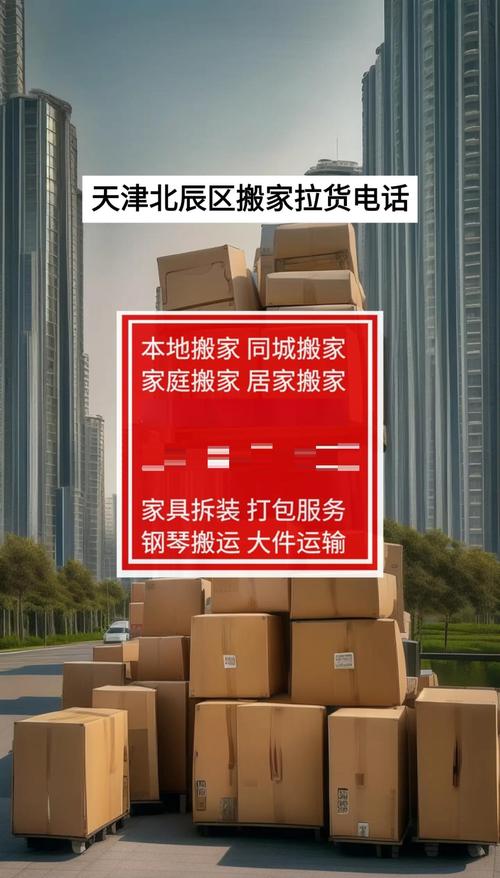 天津北辰区搬家拉货服务